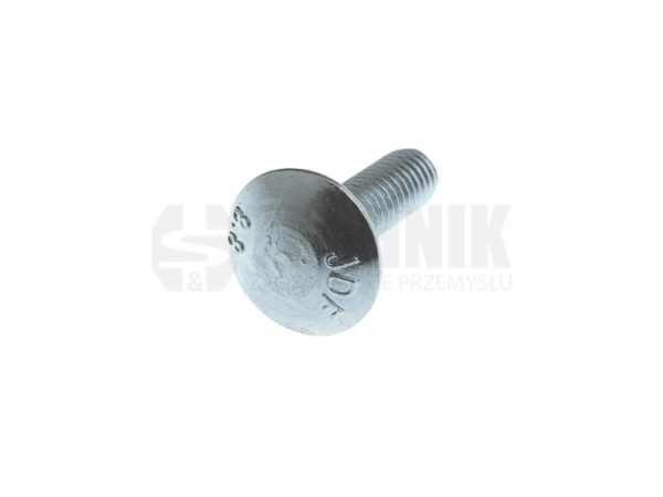 DIN 603 - ISO 8677 - PN 82406 - Śruba z łbem grzybkowym z podsadzeniem