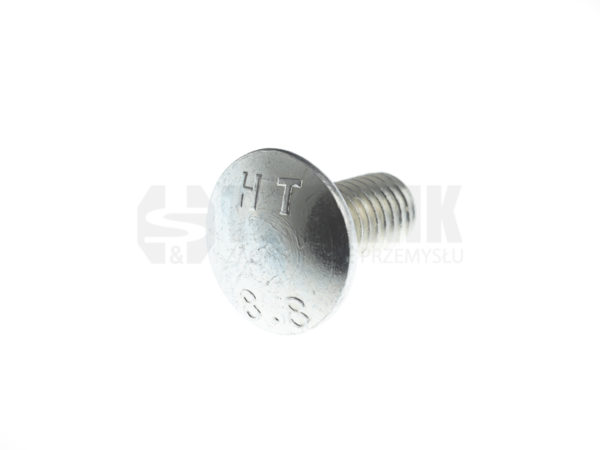 ISO 8678 - Śruba z łbem grzybkowym i niskim podsadzeniem