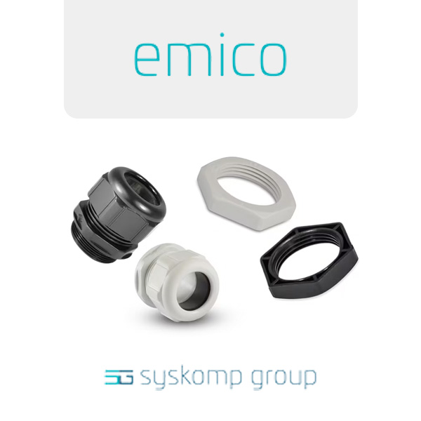 EMICO - uszczelki kablowe z mocowaniem
