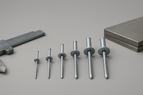 Rozmiary nitów – jak czytać oznaczenia i dobrać właściwy wymiar nitów zrywalnych?