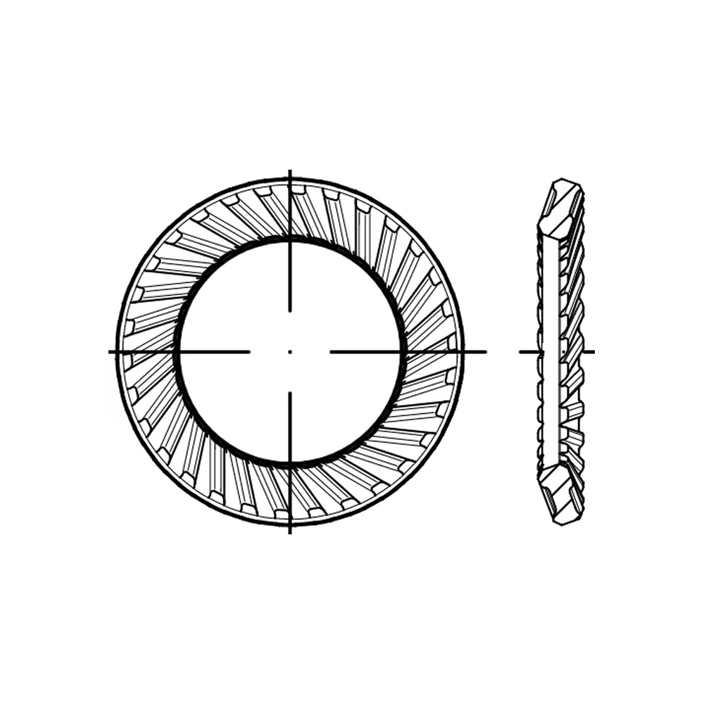 Podkładka sprężysta standardowa SCHNORR TYP S - HS88120