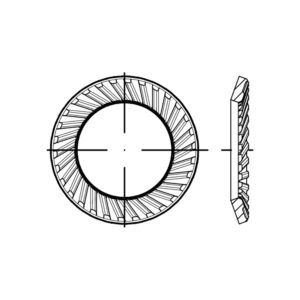 Podkładka sprężysta pogrubiona SCHNORR TYP VS - HS88121