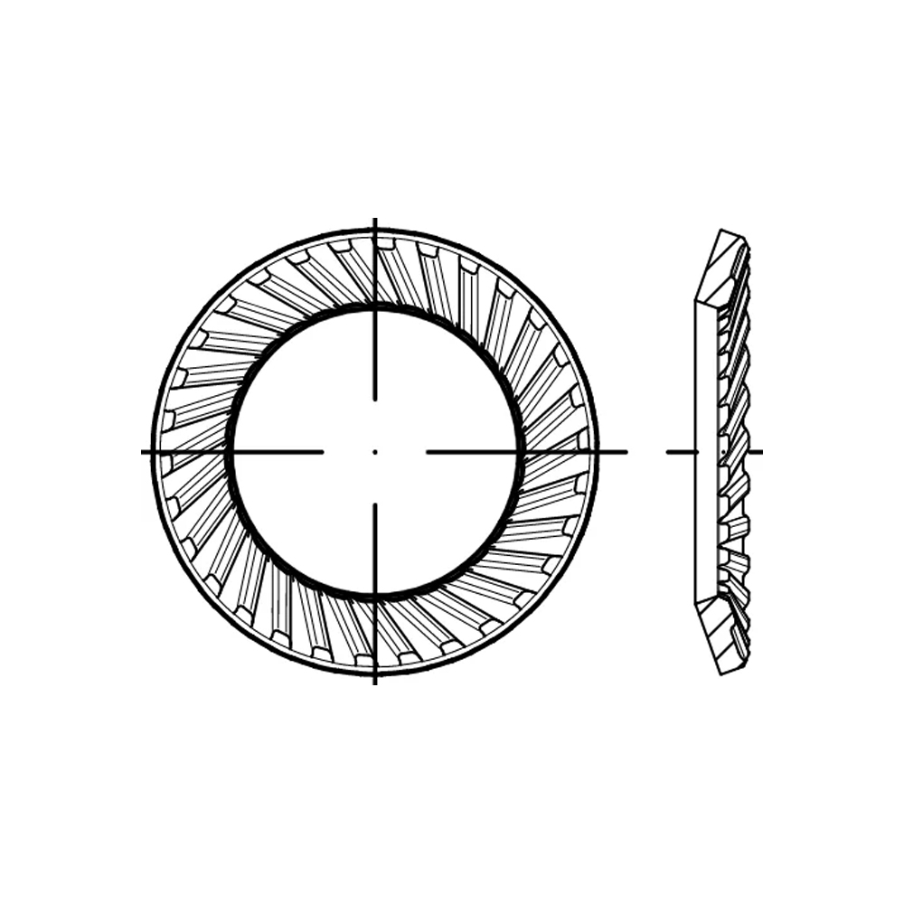 Podkładka sprężysta pogrubiona SCHNORR TYP VS - HS88121