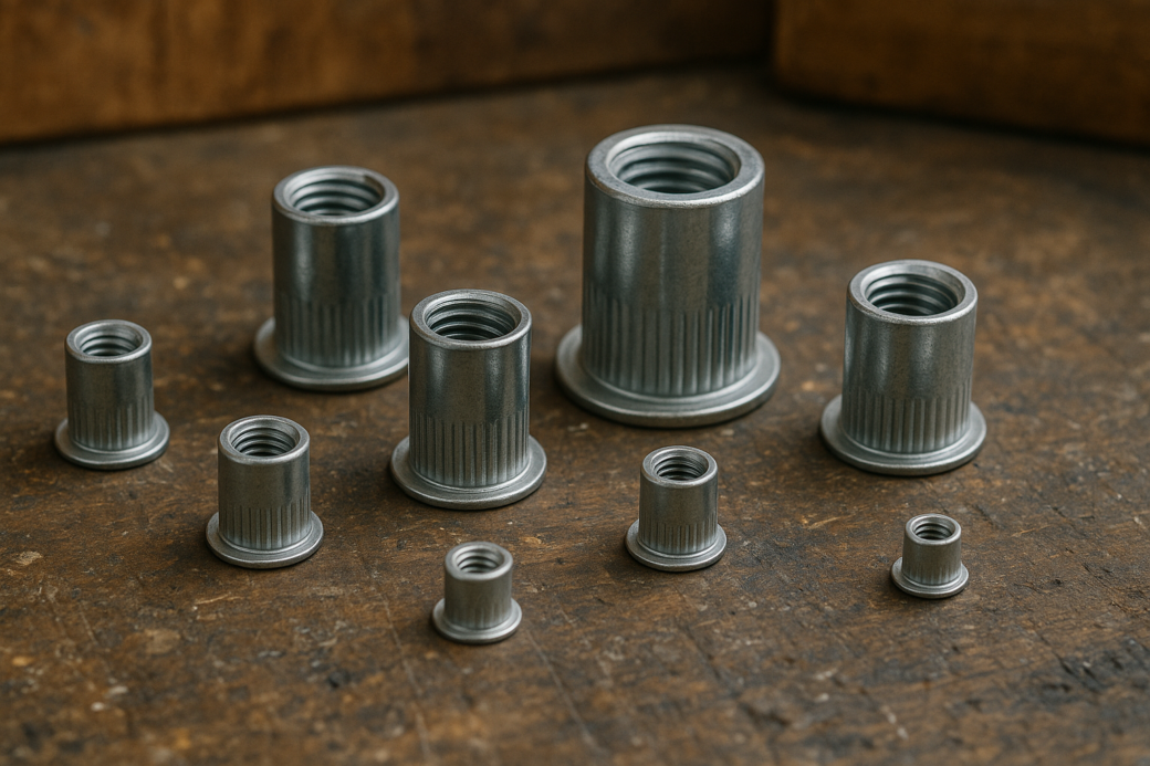 Nitonakrętki – wymiary najpopularniejszych modeli M3, M4, M5, M6, M8, M10, M12