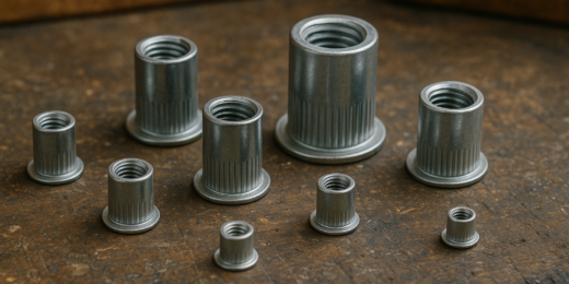 Nitonakrętki – wymiary najpopularniejszych modeli M3, M4, M5, M6, M8, M10, M12