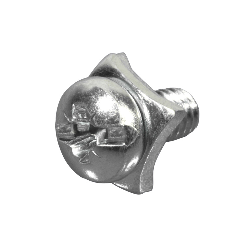 DIN 6900 KLEMM - Wkręt DIN 7985 Pozi-Slot i podkładka kwadratowa