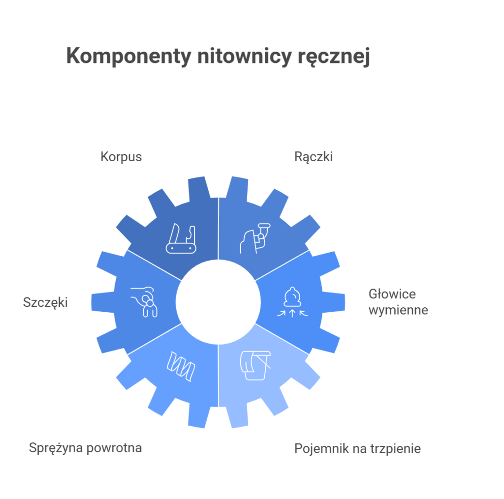 Budowa nitownicy ręcznej