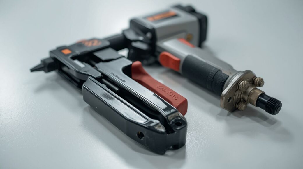 Budowa nitownicy ręcznej i pneumatycznej