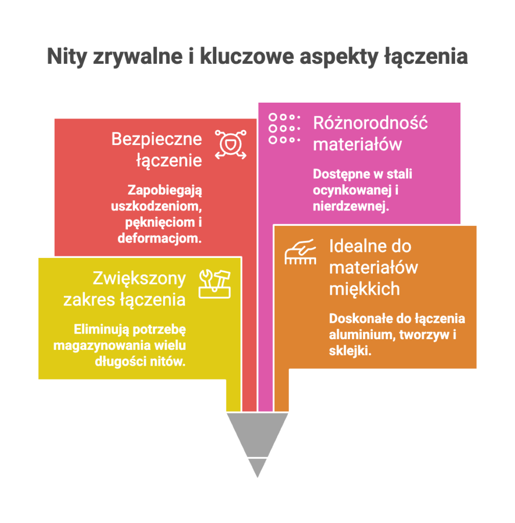 Nity zrywalne i kluczowe aspkety łączenia